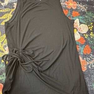 Tavi Black Sleeveless side Tie Top